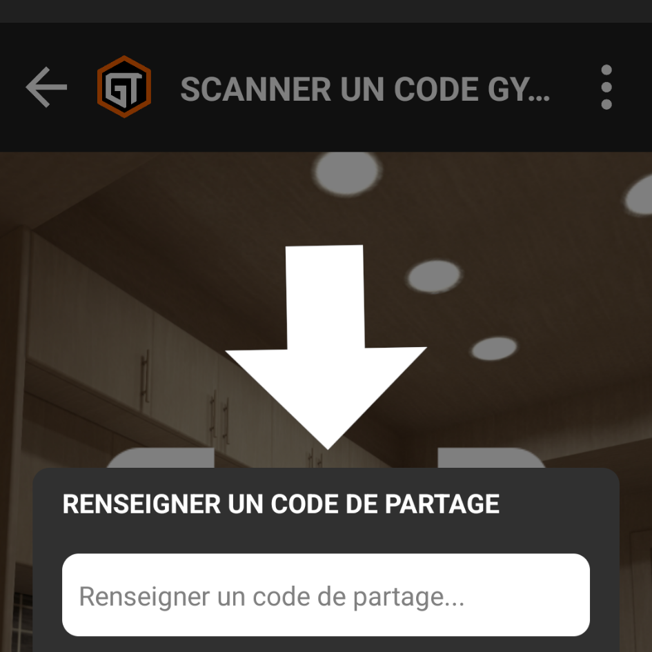 Copier/coller le lien de partage de programme